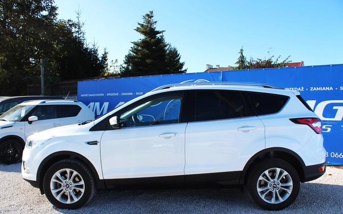 Ford Kuga cena 82900 przebieg: 46600, rok produkcji 2019 z Grudziądz małe 497